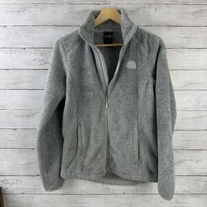 The North Face Women's Small Osito Fleece Jacket Gray‎ Full Zip